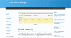 Desktop Screenshot of ldap-account-manager.org